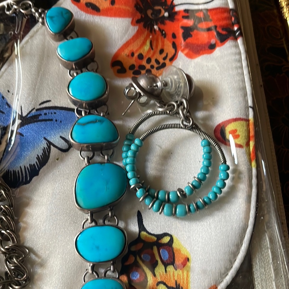 SOLD TedsTurq Bracelet & Earrings